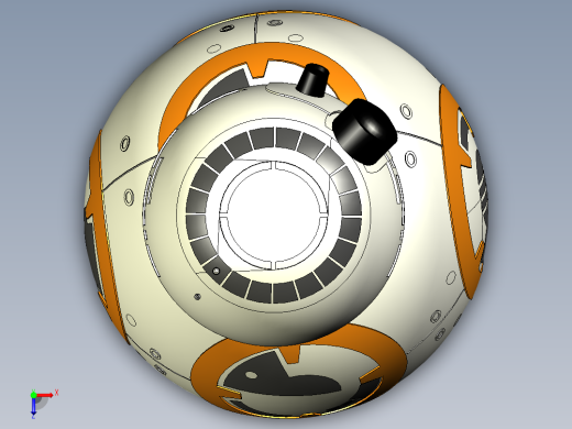 A2004941-星球大战：原力觉醒：BB-8 机器人俯视缩略图