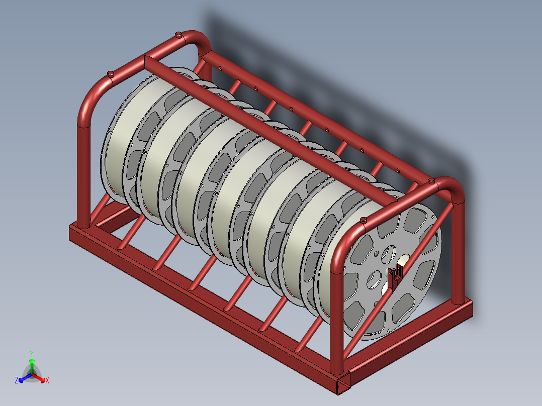 B2004628-盆景用线盒主视图