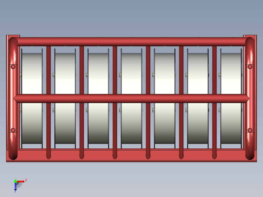 B2004628-盆景用线盒俯视图
