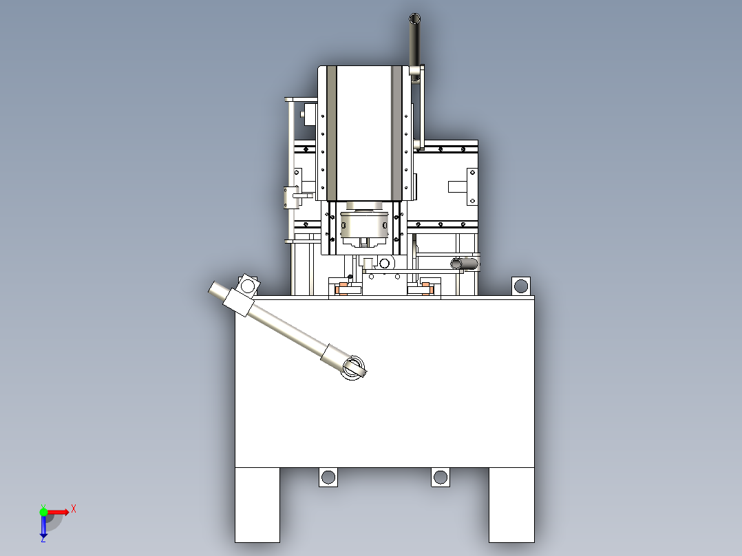 B2004569-侧钻机俯视图