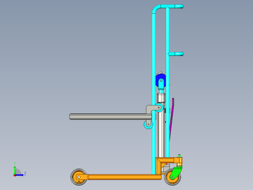 B3003829-提升机叉车左视缩略图
