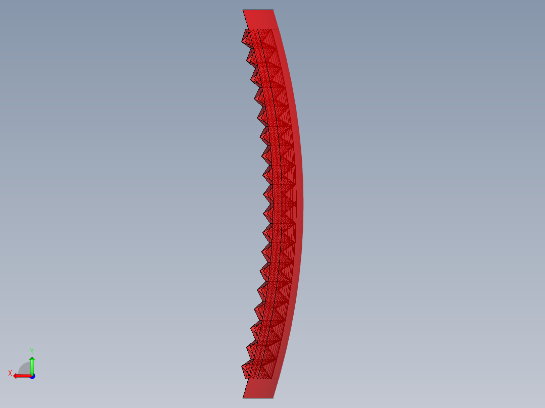 车灯常见配光花纹4后视图