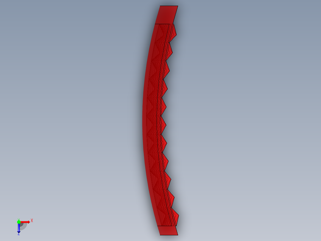 车灯常见配光花纹4俯视图