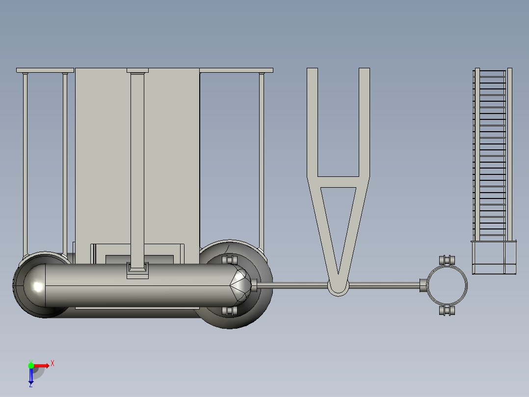 B2004370-风洞2管俯视图