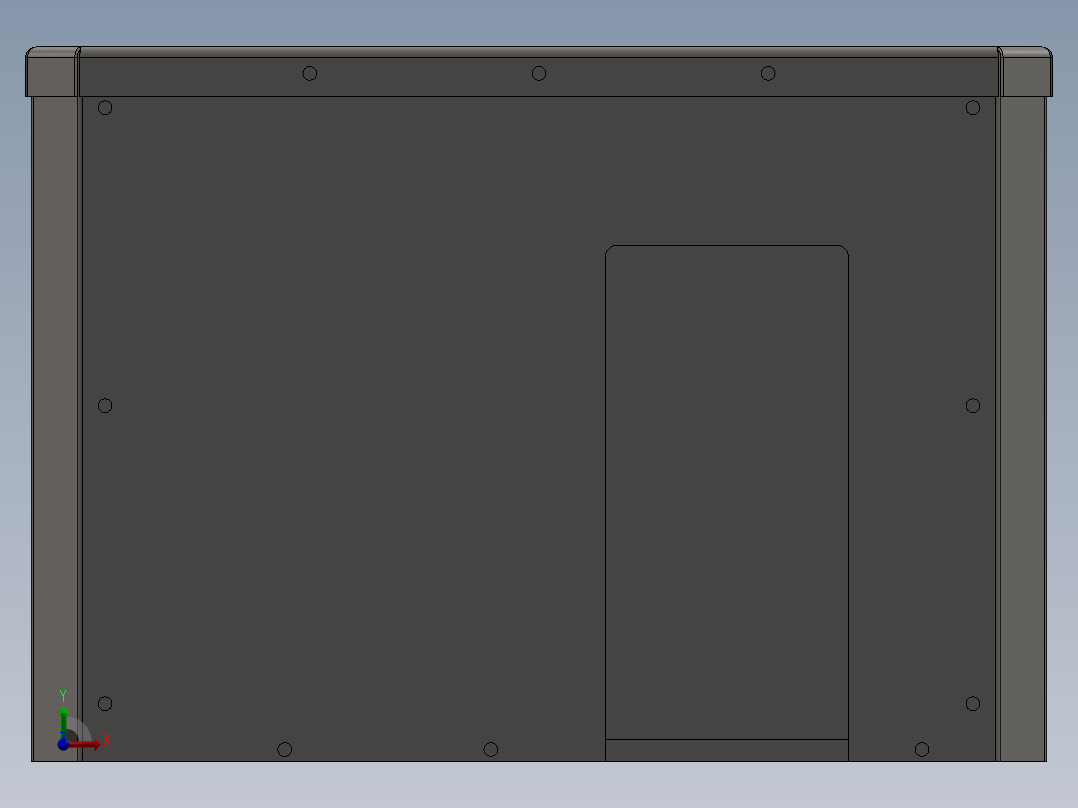 整流罩套件前视图