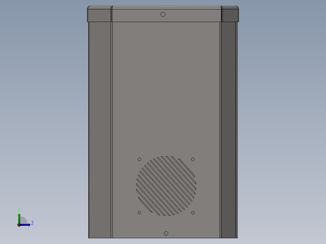 整流罩套件左视图