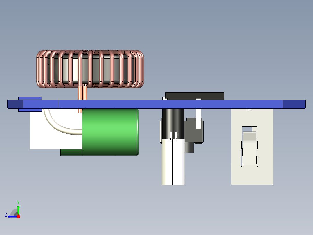 4S PD 100W快速充电模块右视图
