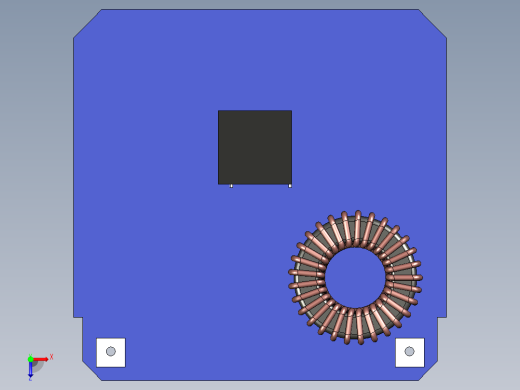 4S PD 100W快速充电模块俯视缩略图