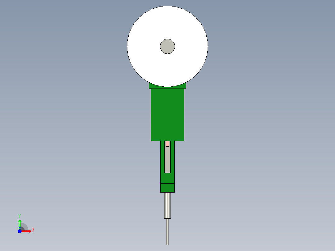 B2004074-角磨机前视图