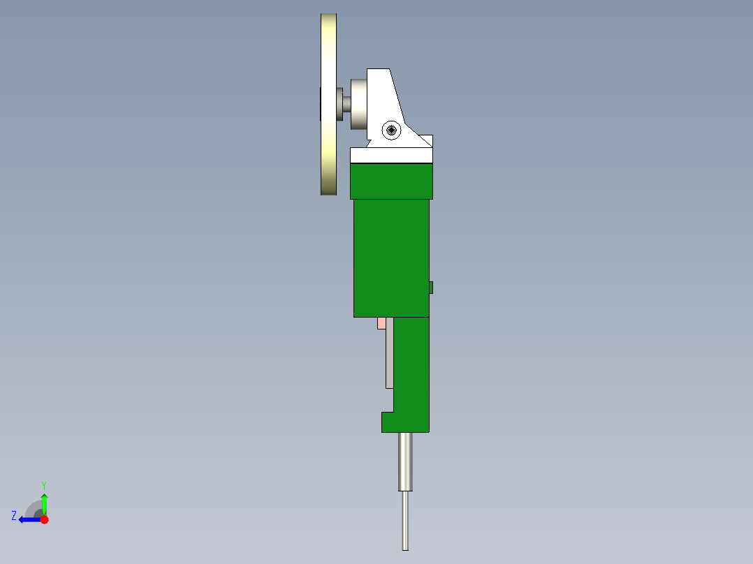 B2004074-角磨机右视图