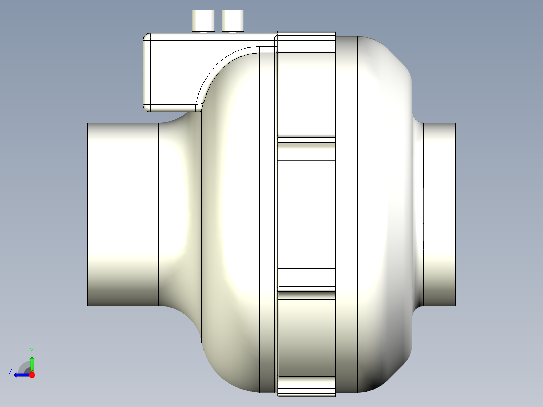PrimaKlima 125 TC 假人右视图