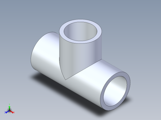 B3004477-0.5 PVC 三通