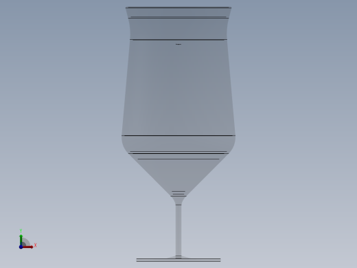 酒杯前视缩略图