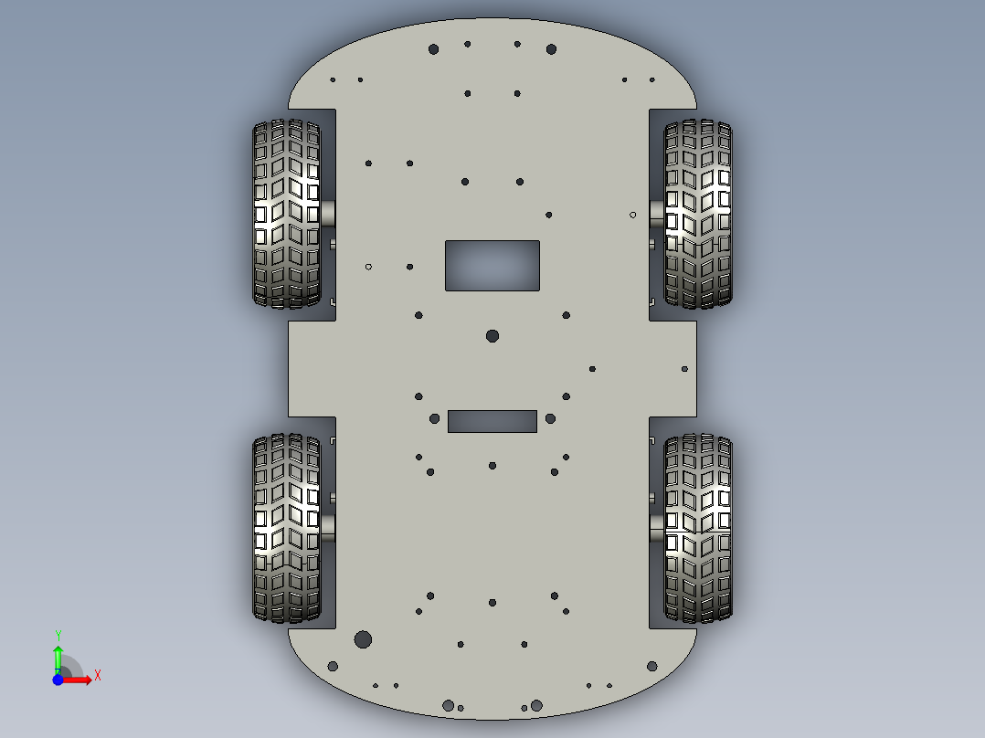 小车建模前视图
