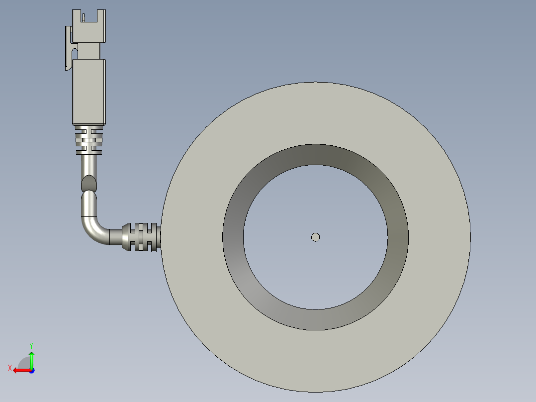 环形光源BT-R7535W-1-P4-BBB-AAA后视图