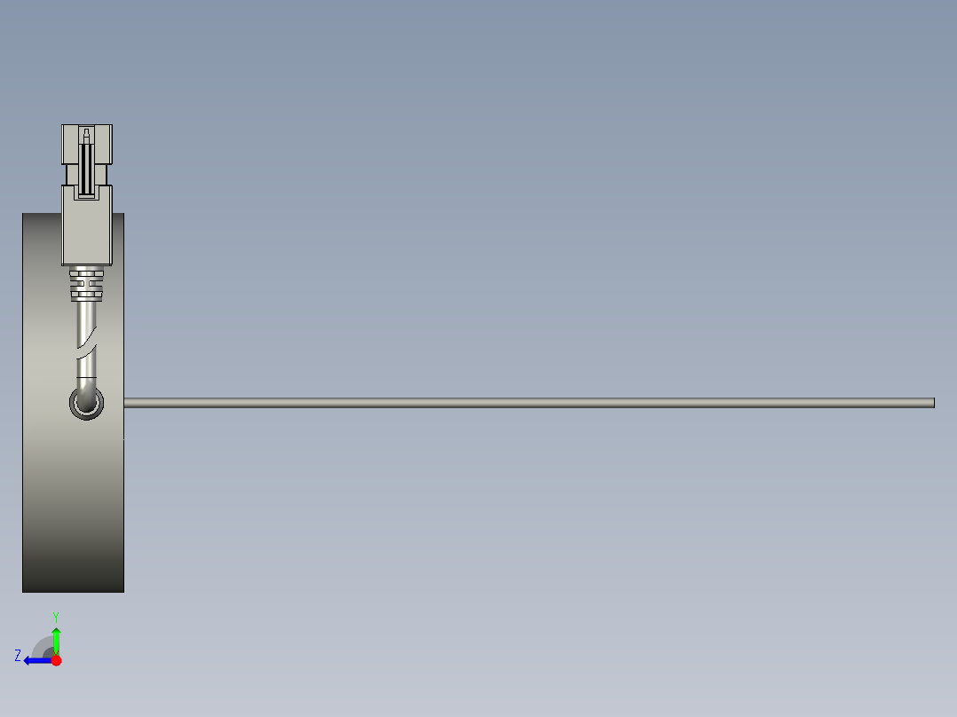 环形光源BT-R7535W-1-P4-BBB-AAA右视图