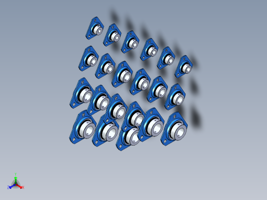 21种SAPFT200带座轴承