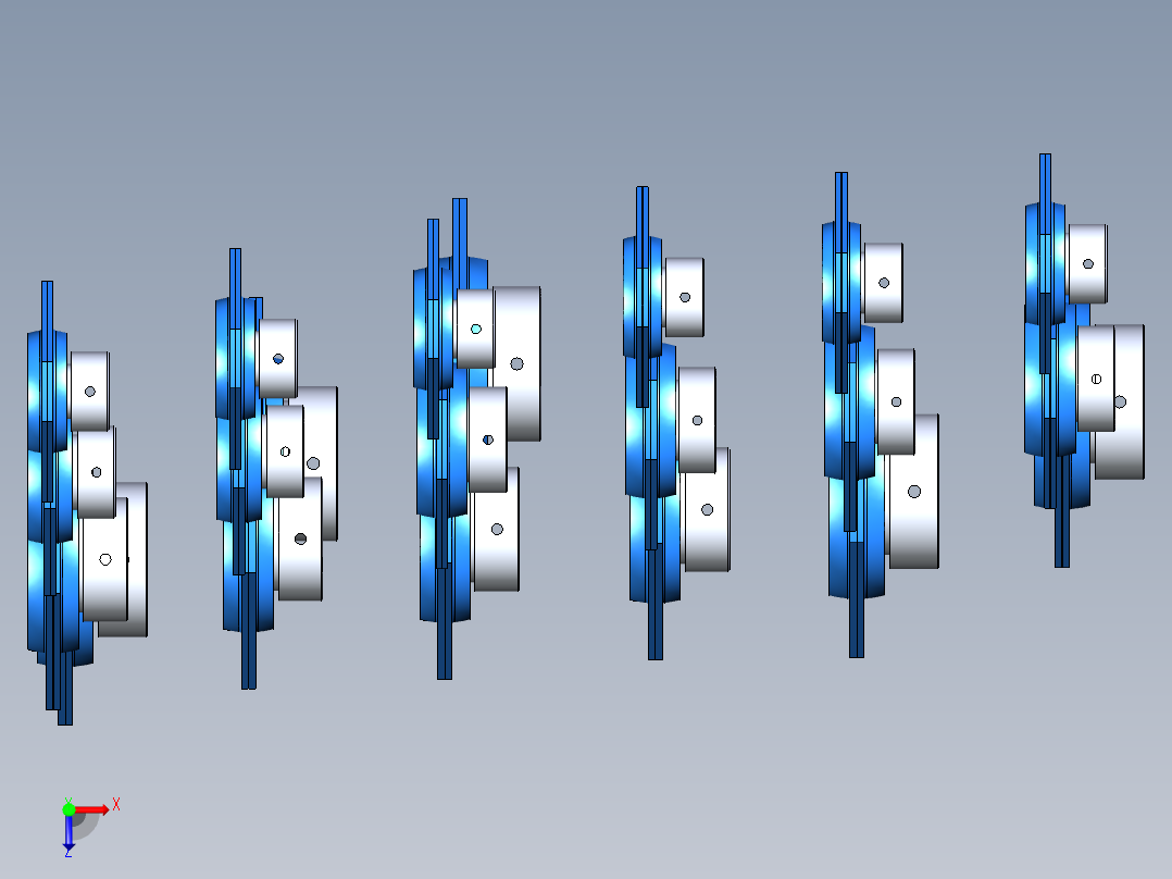 21种SAPFT200带座轴承俯视图