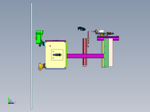 塑料件半自动裁切机左视缩略图
