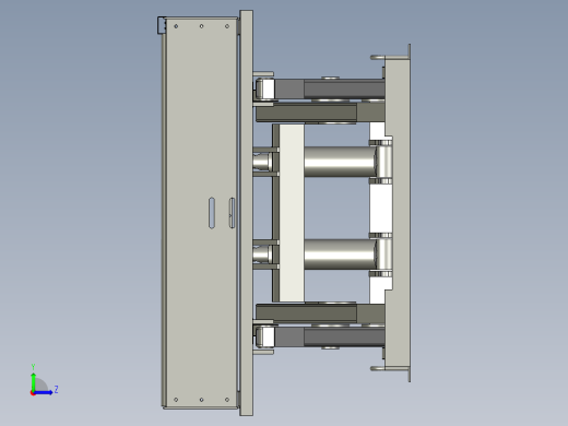 栈板举升机左视缩略图