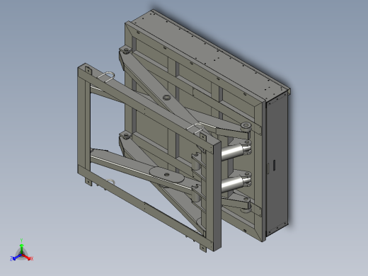 栈板举升机正等轴测缩略图