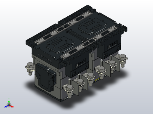 NXC-120_N～225_N交流接触器三维模型202204