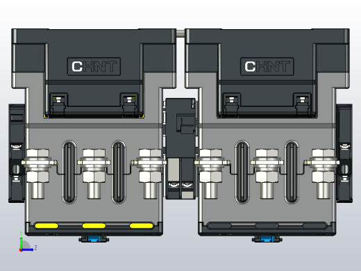 NXC-120_N～225_N交流接触器三维模型202204左视缩略图