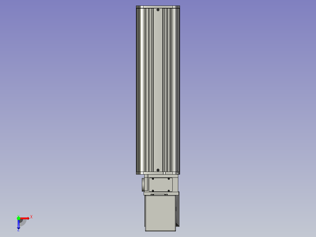 084激光打标俯视图