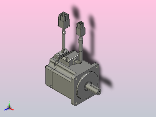 松下200W伺服电机MHMF022L1U2 2