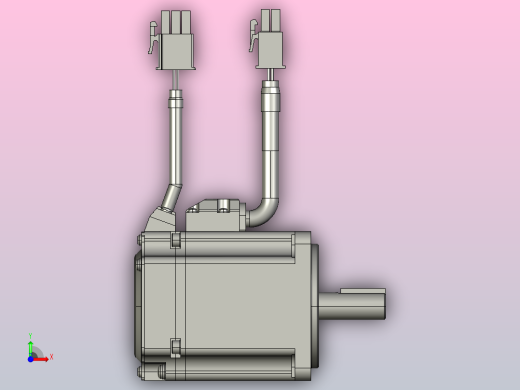 松下200W伺服电机MHMF022L1U2 2前视缩略图