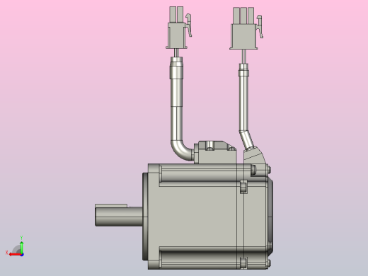 松下200W伺服电机MHMF022L1U2 2后视缩略图