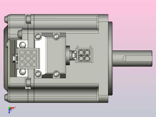 松下200W伺服电机MHMF022L1U2 2俯视缩略图