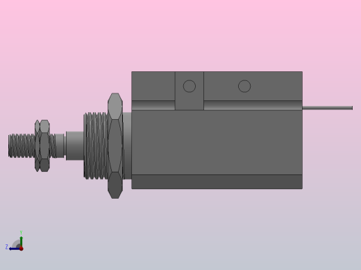 CJP针型气缸[CDJPB15-10D]右视缩略图