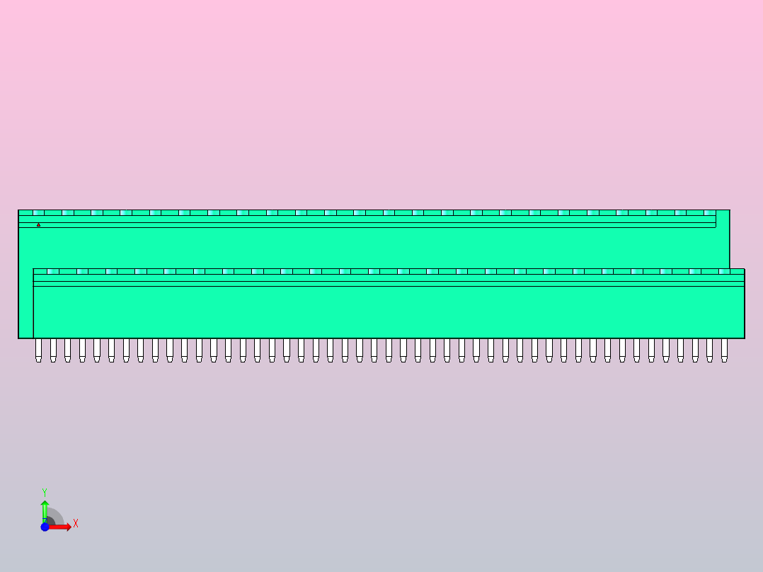端子2EDGVTC-5.0-48P-14-00AH前视图