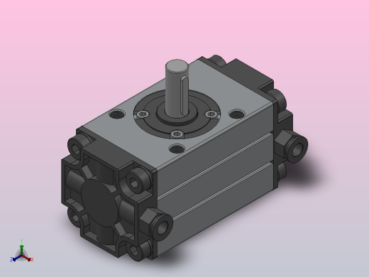 旋转气缸HCRA1系列[HCRA1BS80-90]