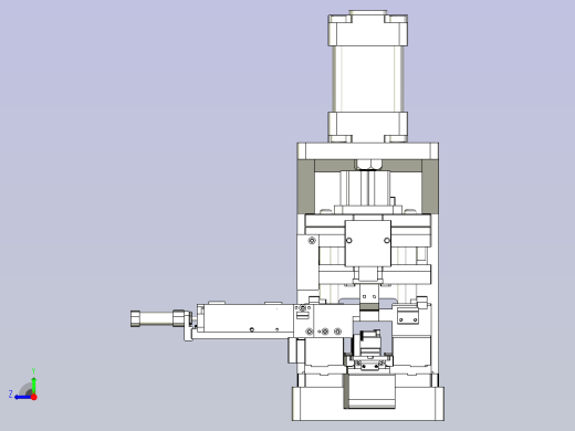 SD卡端插针设备模型右视缩略图