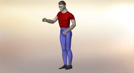 人体模型3D缩略图