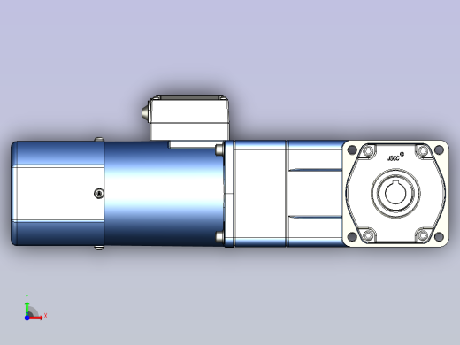 精研YF调速电磁制动电机 120yf03-1800前视缩略图