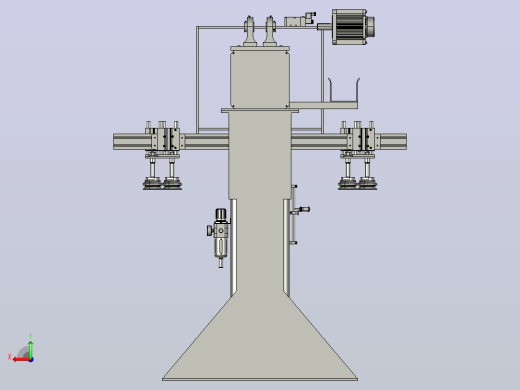 Picker+Plate+Machine取料板机拾板机3D数模图纸+STEP格式后视缩略图