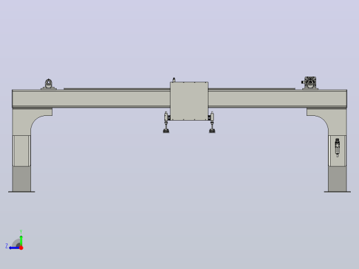 Picker+Plate+Machine取料板机拾板机3D数模图纸+STEP格式右视缩略图