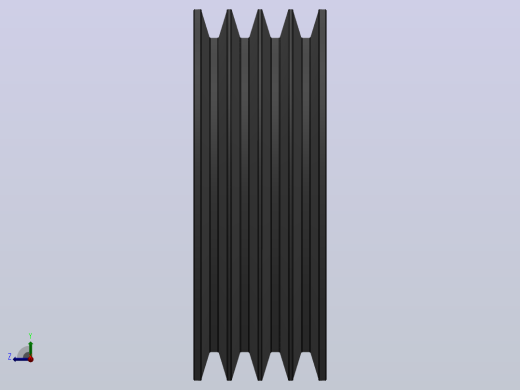 锥套式皮带轮 SPC_SPC300X4右视缩略图