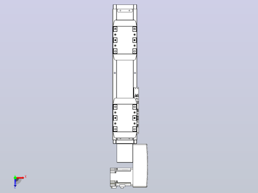 皮带直线轴双滑块型TPA-GCBS-80-P60-L50-QR-M20-N3俯视缩略图