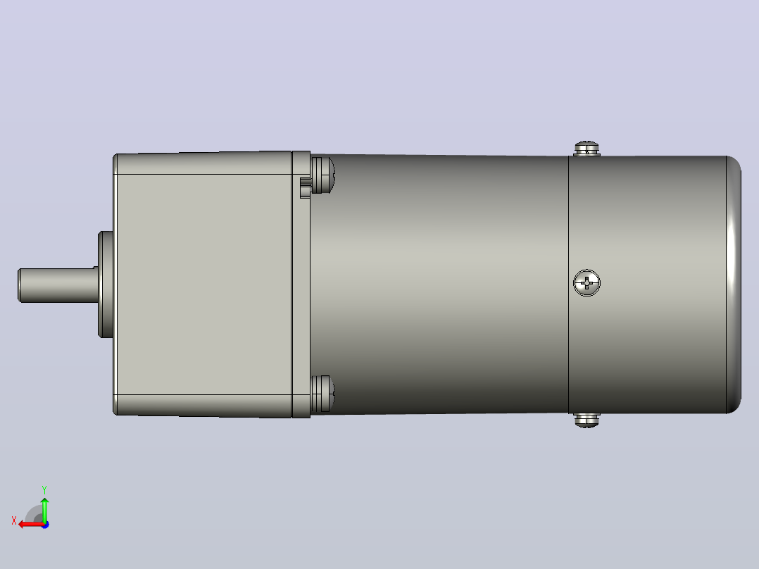 刹车电机5RK40GN-CTM 5GN3K～200K后视图