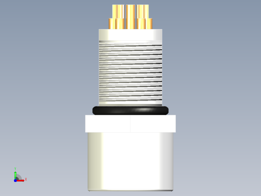 M8 连接器 5 针 B 母前视缩略图