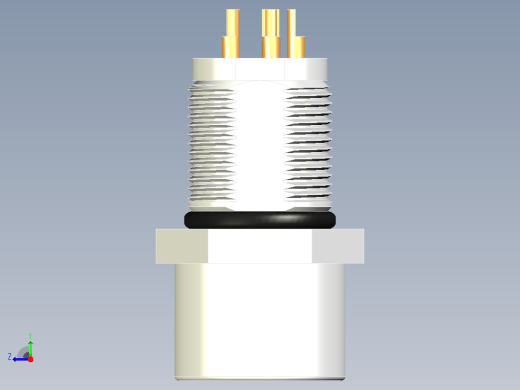 M8 连接器 5 针 B 母右视缩略图