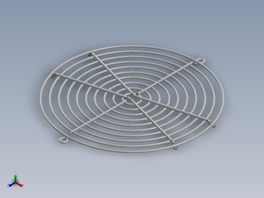User Library-FINGER GUARD FOR 150mm FAN护网