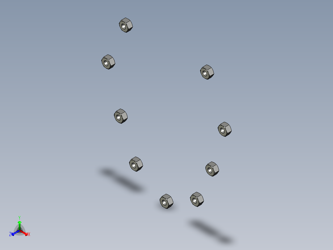 收割机正等轴测图