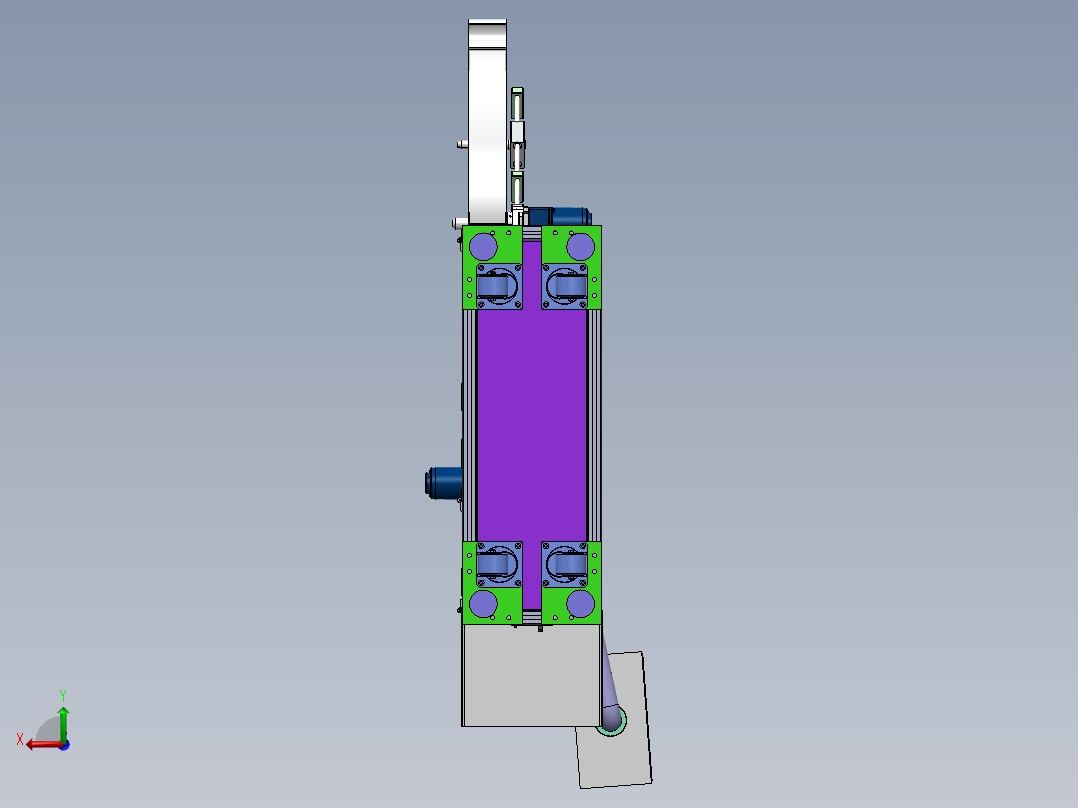 端子排自动切割设备含bom sw17可编辑后视图
