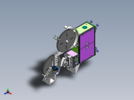 端子排自动切割设备含bom sw17可编辑正等轴测缩略图