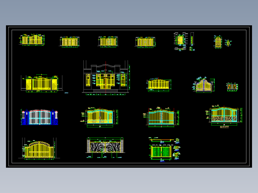 大门装修图汇总